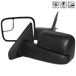 Spec-D Tuning 02-08 Dodge Ram 02-08 Dodge Ram Towing Mirrors - Power