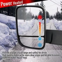 Spec-D Tuning 09-12 Dodge Ram Towing Mirrors Power Heated, RMX-RAM0915H-P-ZM 11 09-12 Dodge Ram Towing Mirrors Power Heated, RMX-RAM0915H-P-ZM