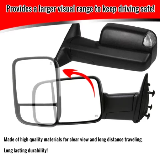 09-12 Dodge Ram Towing Mirrors