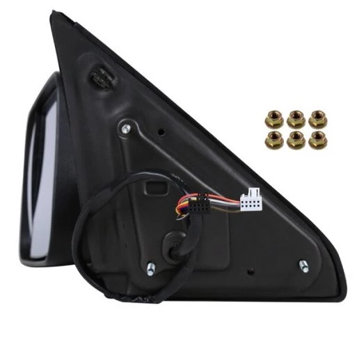 13-15 Dodge Ram Towing Mirrors- Black Texture