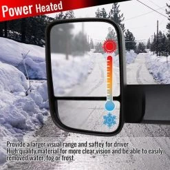 Spec-D Tuning 13-15 Dodge Ram Towing Mirrors- Power Heated LED- Fit 1500 2500 3500 7 13-15 Dodge Ram Towing Mirrors- Power Heated LED- Fit 1500 2500 3500