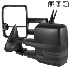 03-06 Chevrolet Silverado Twng Mirrors, Pwr Htd, RMX-SIV03G3GLEDHP-FS