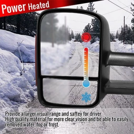 03-06 Chevrolet Silverado Towing Mirrors – Power, Heated, LED Signal