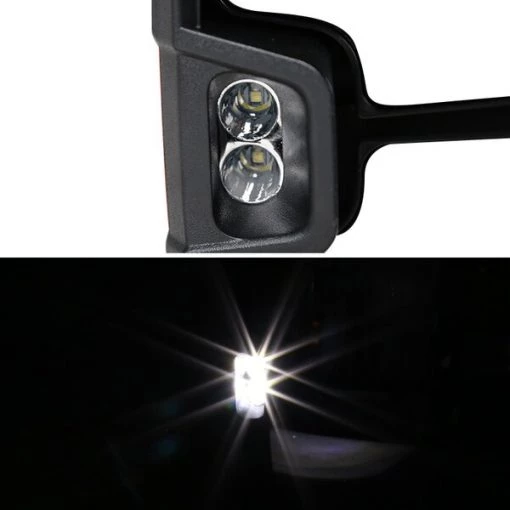 07-13 Chevrolet Silverado Towing Mirror Chrome Cvr Power Heated LED