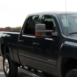 07-13 ChevySilverado Chrm Cvr Twng Mirrors, Pwr Htd, RMX-SIV07G3LEDHP-FS