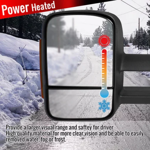 07-13 Chevrolet Silverado Towing Mirrors Power, Heated, LED Signal