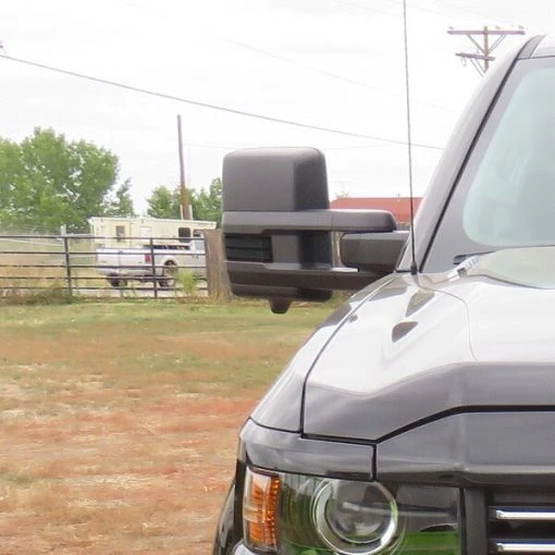 14-18 ChevySilverado Chrm Cvr TwngMirrors, Pwr Htd, RMX-SIV14G3GLEDHP-FS