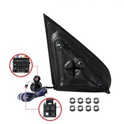 14-16 Chevy Silverado Towing Mirrors, RMX-SIV14G3GHP-TS-FS