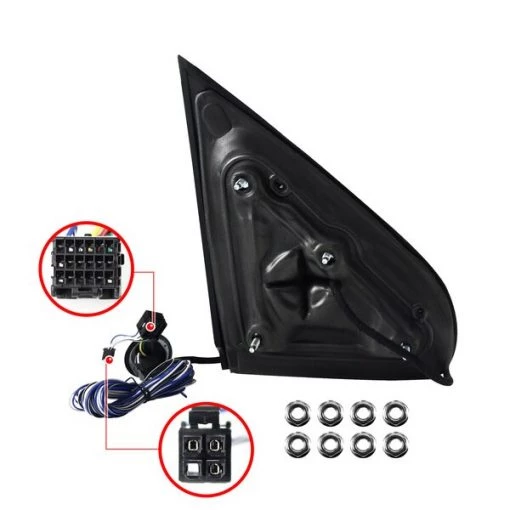 14-16 Chevy Silverado Towing Mirrors, RMX-SIV14G3GHP-TS-FS