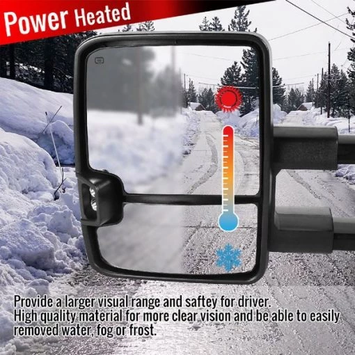 14-16 Chevy Silverado Towing Mirrors, RMX-SIV14G3GHP-TS-FS