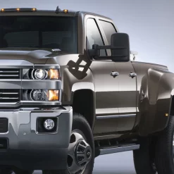 Spec-D Tuning 14-18 Chevrolet Silverado Towing Mirrors-Manual 6 14-18 Chevrolet Silverado Towing Mirrors-Manual