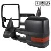 Spec-D Tuning 99-02 ChevySilverado Chrm Cvr Twng Mirrors, Pwr Htd, RMX-SIV99G3LEDHP-FS