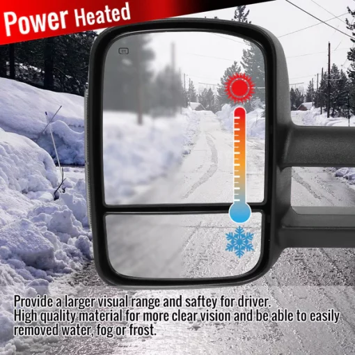 99-02 Chevrolet Silverado 99-02 Silverado Towing Mirrors – Power