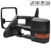 Spec-D Tuning 07-17 ToyotaTundra Twng Mirrors BlkPwr Htd LED Blk, RMX-TUN07G3LEDHP-FS