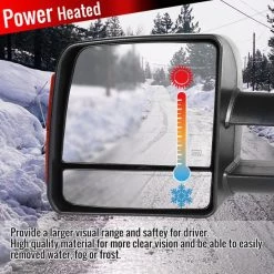 07-Up Toyota Tundra Towing Mirrors – Power