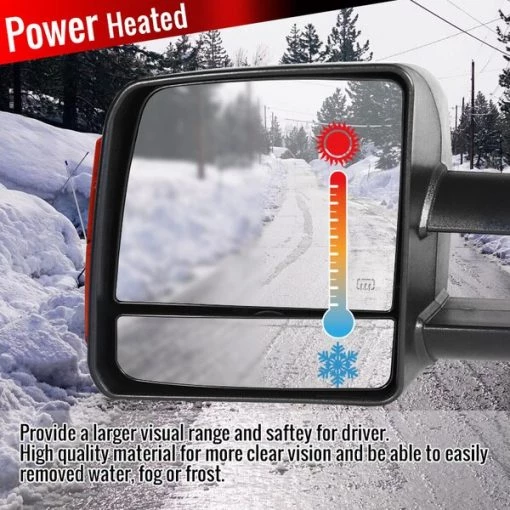 07-Up Toyota Tundra Towing Mirrors – Power