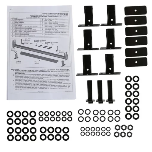 3 Inch Universal Ladder Rack Without Gutter