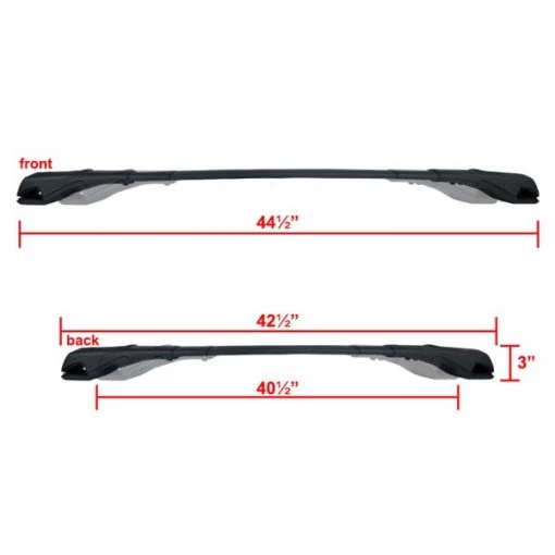 13-Up Toyota Rav4 Roof Rack – Black