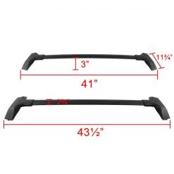 Spec-D Tuning 09-17 Chevrolet Traverse Roof Rack- Black 7 09-17 Chevrolet Traverse Roof Rack- Black