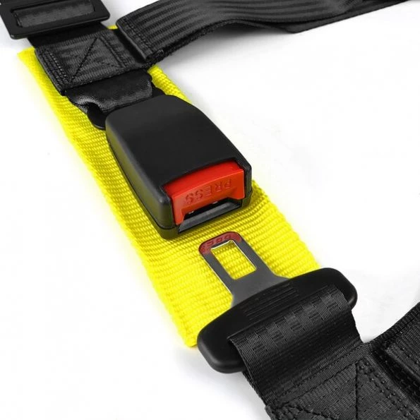 RACING SEAT BELT 4 POINT HARNESS – BLACK