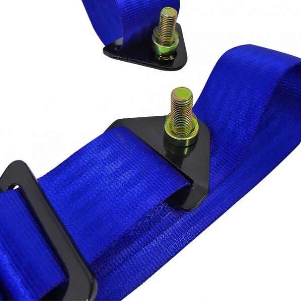 RACING SEAT BELT 4 POINT HARNESS – BLUE