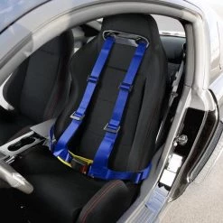RACING SEAT BELT 4 POINT HARNESS – BLUE
