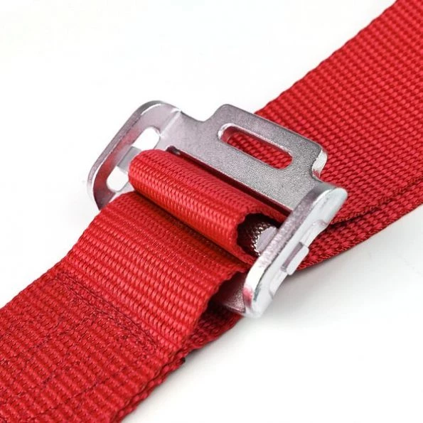 4 Point Harness Cam Lock Seat Belt – Red