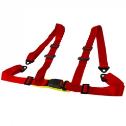 RACING SEAT BELT 4 POINT HARNESS – RED