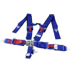 Spec-D Tuning 5 POINT SEAT BELT- BLUE