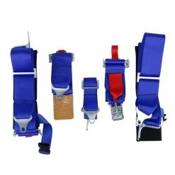 Spec-D Tuning 5 POINT SEAT BELT- BLUE 6 5 POINT SEAT BELT- BLUE