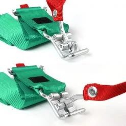 5 POINT SEAT BELT- GREEN