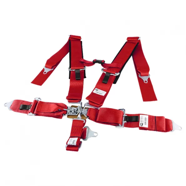 5 POINT SEAT BELT- RED