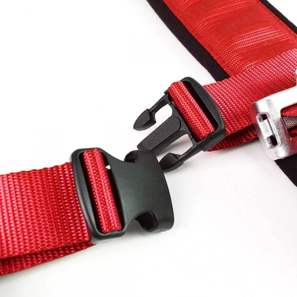5 POINT SEAT BELT- RED