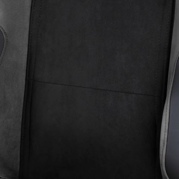 Racing Seat – Black Suede With Black Stitching – Right Side