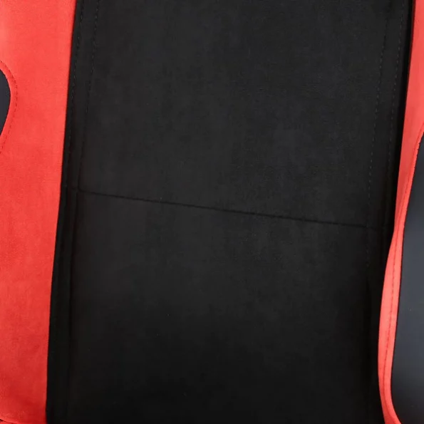 Racing Seat – Black And Red Suede – Left Side