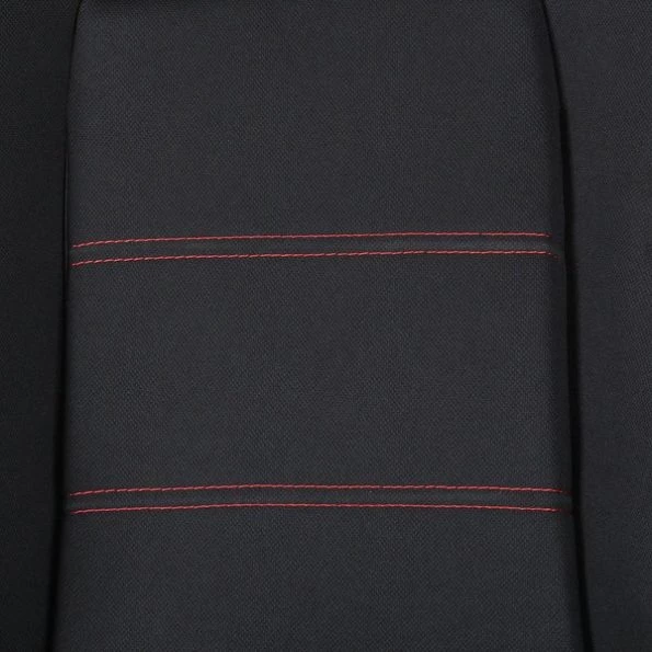 Racing Seat – Black Cloth With Red Stitching – Right Side