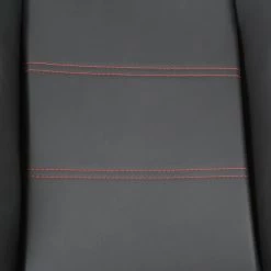 Spec-D Tuning Racing Seat - Black Pvc With Red Stitching - Left Side 6 Racing Seat – Black Pvc With Red Stitching – Left Side