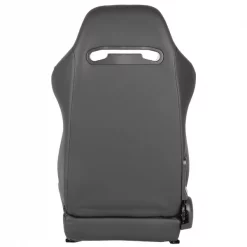 Spec-D Tuning Racing Seat - Black Pvc With Red Stitching - Right Side 8 Racing Seat – Black Pvc With Red Stitching – Right Side