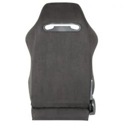Spec-D Tuning Racing Seat - Black Suede With Red Stitching - Right Side 4 Racing Seat – Black Suede With Red Stitching – Right Side