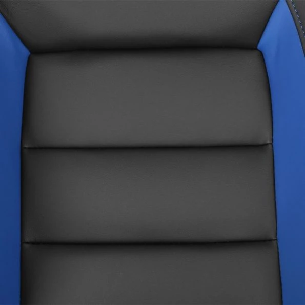 Racing Seat – Black With Blue Pvc – Left Side