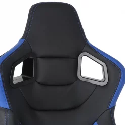 Spec-D Tuning Racing Seat - Black With Blue Pvc - Right Side 8 Racing Seat – Black With Blue Pvc – Right Side