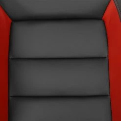 Racing Seat – Black With Red Pvc – Left Side