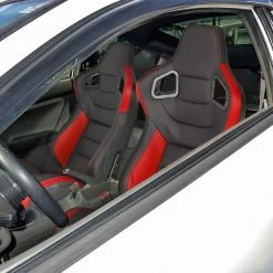 Racing Seat – Black With Red Pvc – Left Side