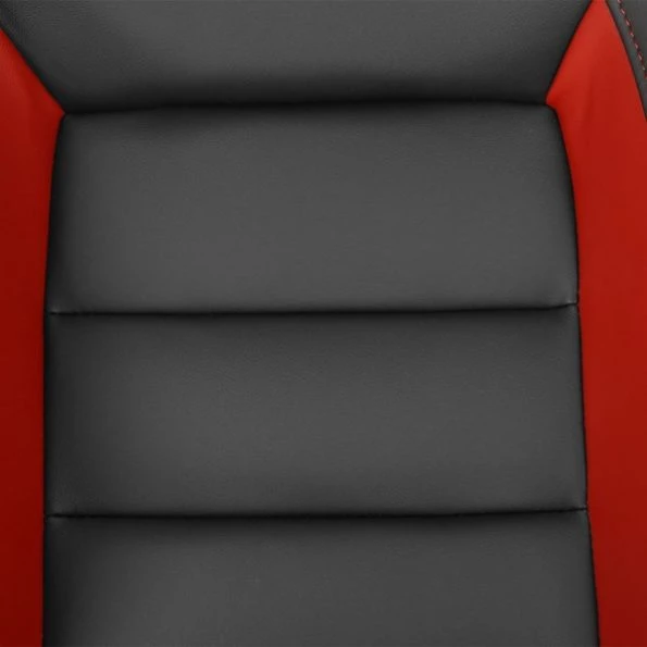 Racing Seat – Black With Red Pvc – Right Side