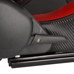 Racing Seat – Black With Red Pvc – Right Side