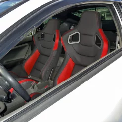 Racing Seat – Black With Red Pvc – Right Side
