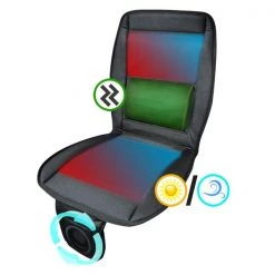 Spec-D Tuning 3 In 1 Seat Pad - Cool, Heat, And Massage With Fan