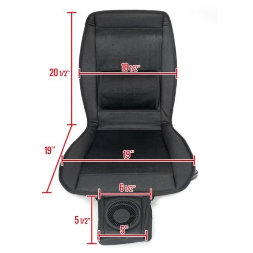 3 In 1 Seat Pad – Cool, Heat, And Massage With Fan
