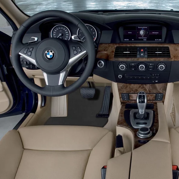 04-07 Bmw E60 Floor Mat Sets – Gray