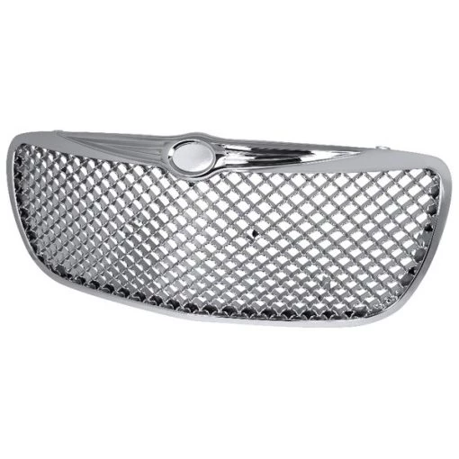 04-06 Chrysler Sebring Mesh Grille-Chrome- Bently Style